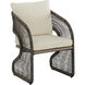 Toulon Stinson Cream Outdoor Dining Chair